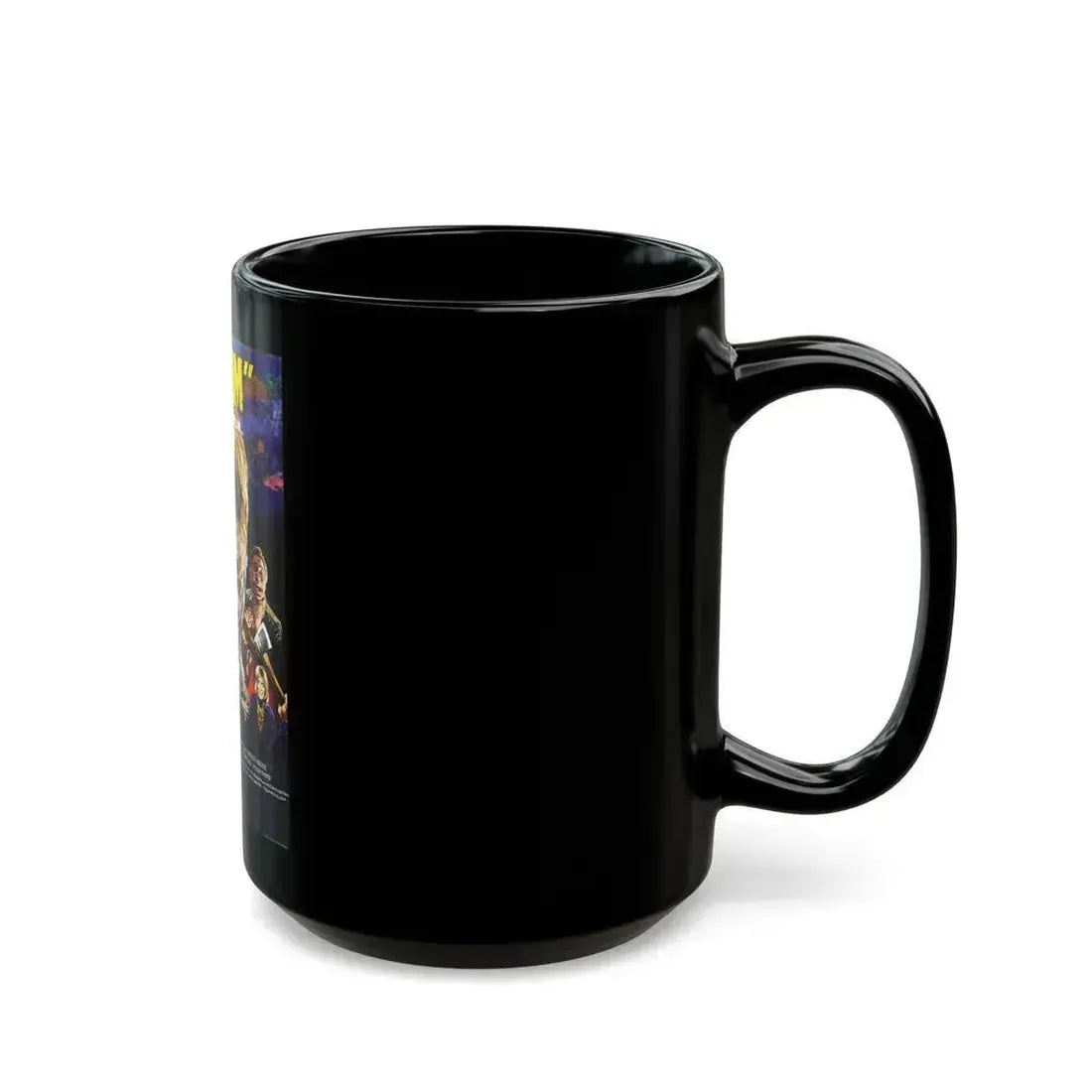 ASYLUM 1972 Movie Poster - Black Coffee Mug - Go Mug Yourself