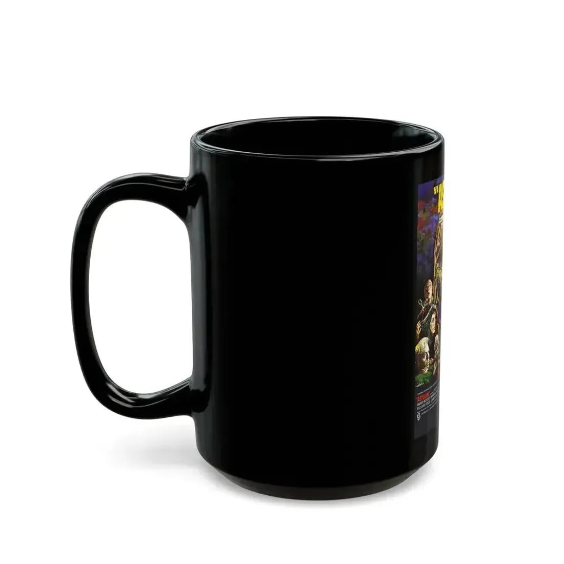 ASYLUM 1972 Movie Poster - Black Coffee Mug - Go Mug Yourself