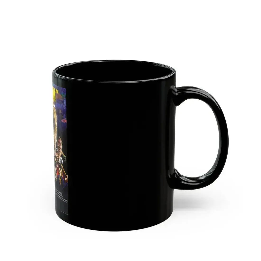 ASYLUM 1972 Movie Poster - Black Coffee Mug - Go Mug Yourself