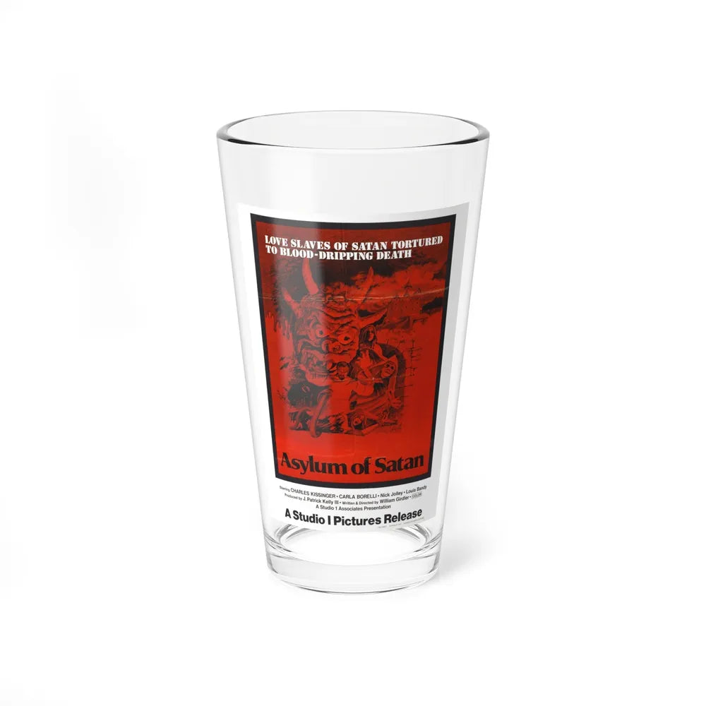 ASYLUM OF SATAN 1972 Movie Poster - Pint Glass 16oz-16oz-Go Mug Yourself