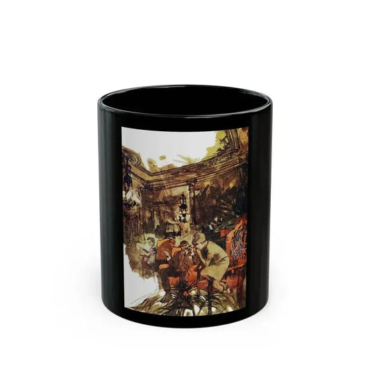 At Bertram's Hotel (Pt. 1 of 2), Good Housekeeping, March 1966 - Black Coffee Mug 11oz - Go Mug Yourself