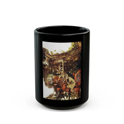 At Bertram's Hotel (Pt. 1 of 2), Good Housekeeping, March 1966 - Black Coffee Mug 15oz - Go Mug Yourself
