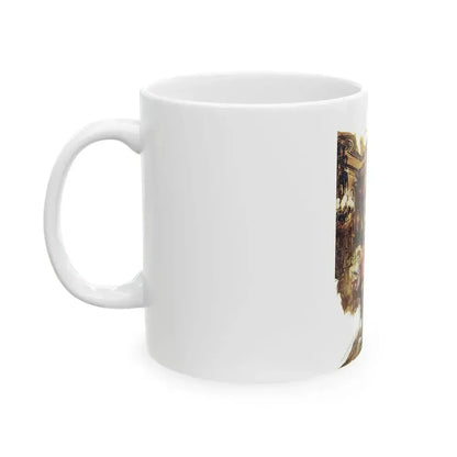 At Bertram's Hotel (Pt. 1 of 2), Good Housekeeping, March 1966 - White Coffee Mug - Go Mug Yourself