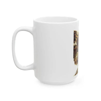 At Bertram's Hotel (Pt. 1 of 2), Good Housekeeping, March 1966 - White Coffee Mug - Go Mug Yourself