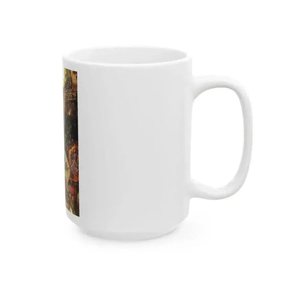 At Bertram's Hotel (Pt. 1 of 2), Good Housekeeping, March 1966 - White Coffee Mug - Go Mug Yourself