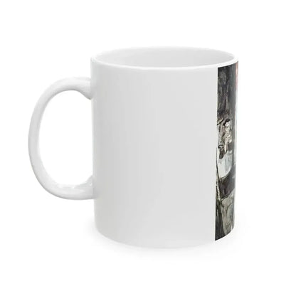 At Bertram's Hotel (Pt. 2 of 2), Good Housekeeping, April 1966 - White Coffee Mug - Go Mug Yourself