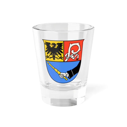 AT Bischofshofen COA (Austria) (Coat of Arms) Shot Glass 1.5oz 1.5oz - Go Mug Yourself