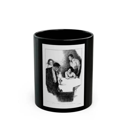 At Brady's, McClure's Magazine, April 1910 - Black Coffee Mug 11oz - Go Mug Yourself
