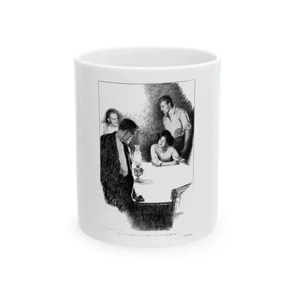At Brady's, McClure's Magazine, April 1910 - White Coffee Mug 11oz - Go Mug Yourself