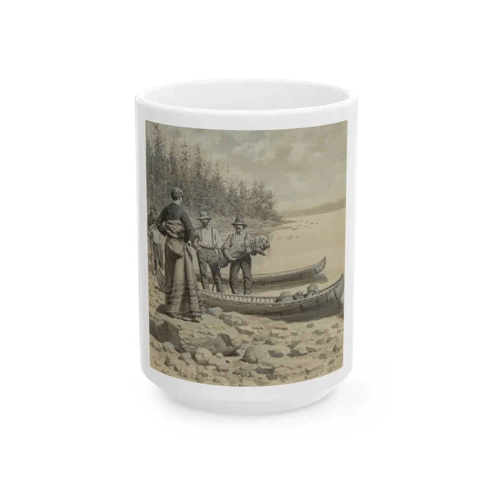 At Camp - White Coffee Mug-15oz-Go Mug Yourself