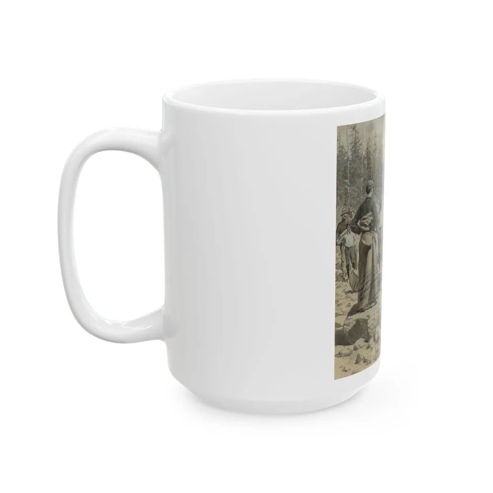 At Camp - White Coffee Mug-Go Mug Yourself