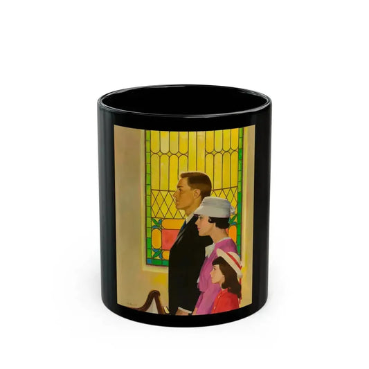 At Church - Black Coffee Mug 11oz - Go Mug Yourself