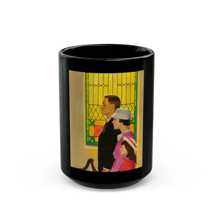 At Church - Black Coffee Mug-15oz-Go Mug Yourself