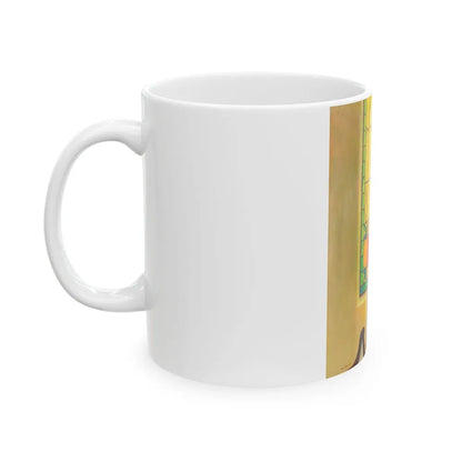 At Church - White Coffee Mug-Go Mug Yourself