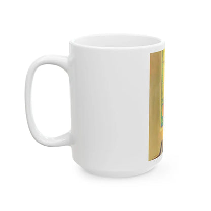 At Church - White Coffee Mug-Go Mug Yourself