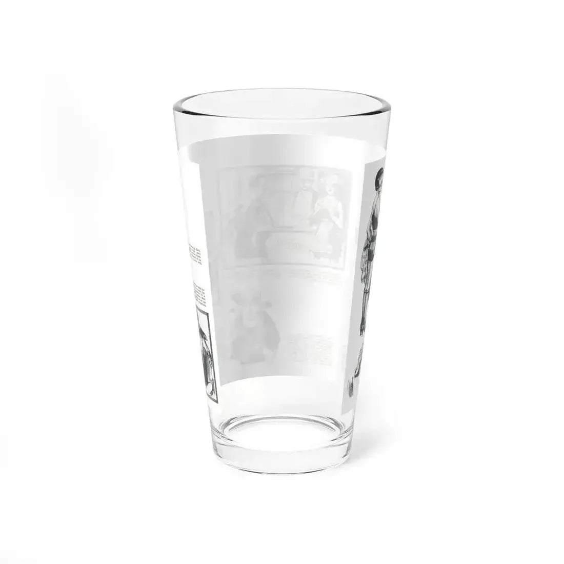 At Crystal Pier - Seen by Screenland's Artist, Screenland, August 1923 (Magazine Illustration) Pint Glass 16oz - Go Mug Yourself