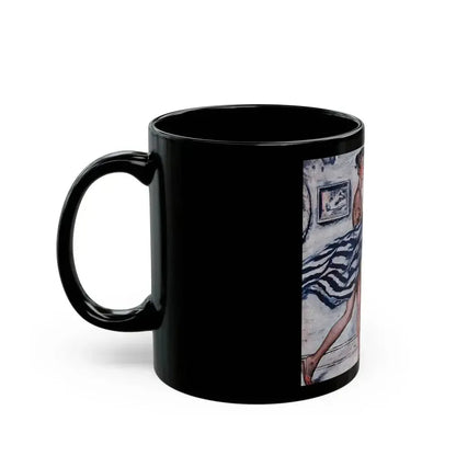 At First Sight, Cosmopolitan, April 1957 - Black Coffee Mug - Go Mug Yourself