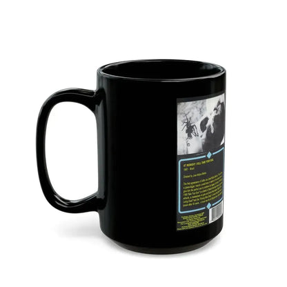 AT MIDNIGHT ILL TAKE YOUR SOUL COFFIN JOE SOMETHING WEIRD VIDEO (VHS COVER) - Black Coffee Mug - Go Mug Yourself