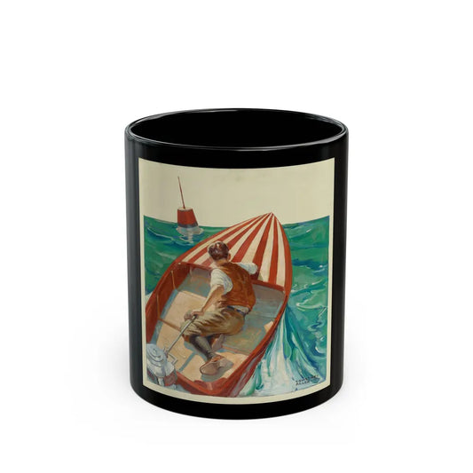 At Sea - Black Coffee Mug-11oz-Go Mug Yourself