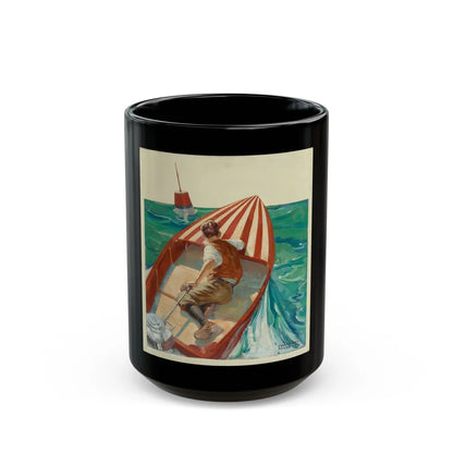 At Sea - Black Coffee Mug-15oz-Go Mug Yourself