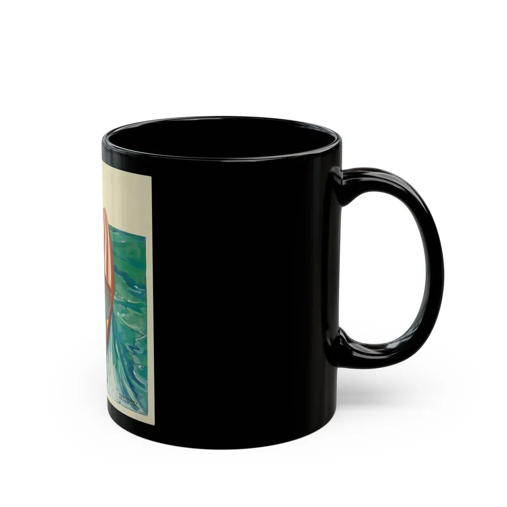 At Sea - Black Coffee Mug-Go Mug Yourself