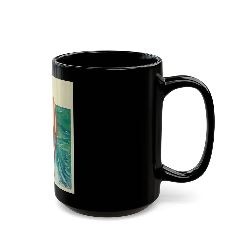 At Sea - Black Coffee Mug-Go Mug Yourself