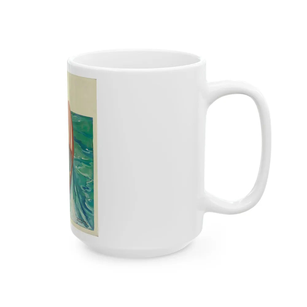 At Sea - White Coffee Mug-Go Mug Yourself