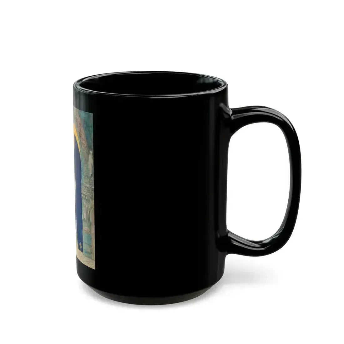 At the Ball, probable interior illustration - Black Coffee Mug - Go Mug Yourself