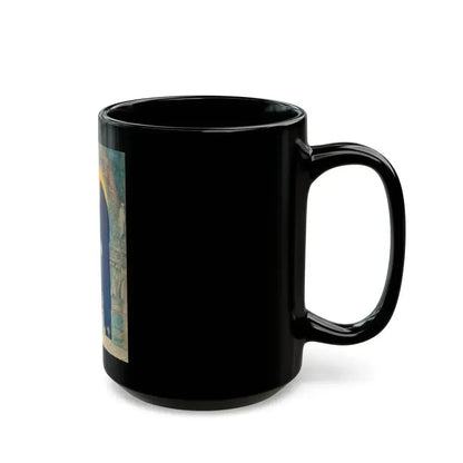 At the Ball, probable interior illustration - Black Coffee Mug - Go Mug Yourself
