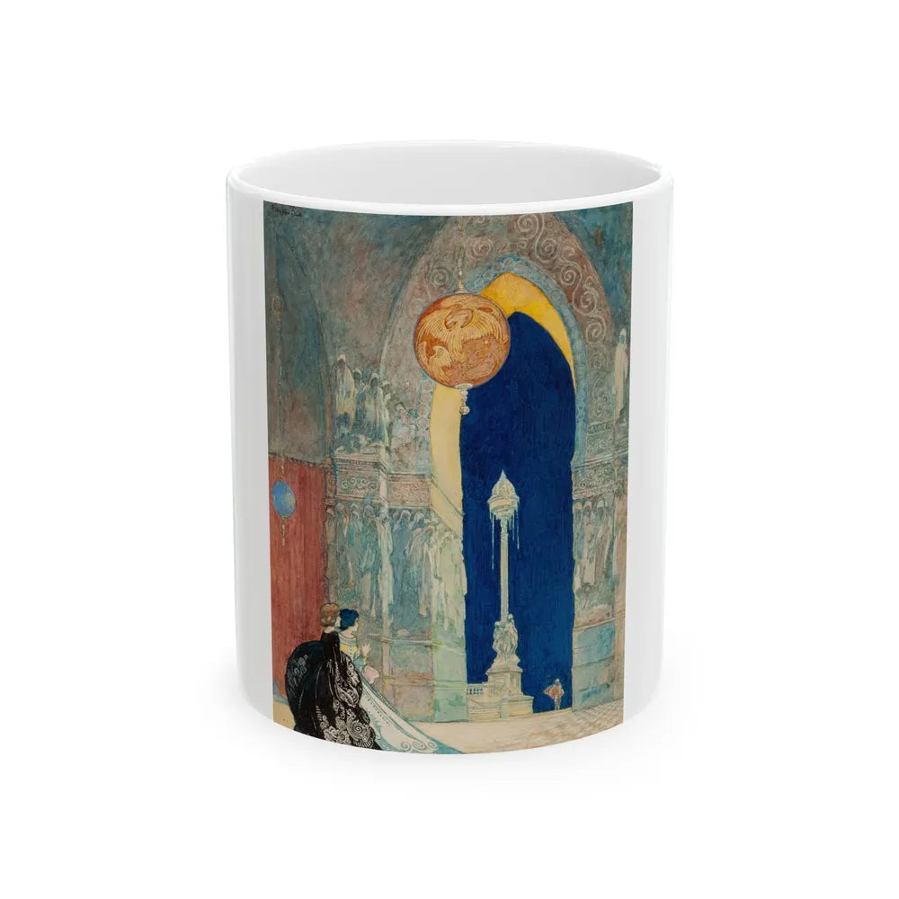 At the Ball, probable interior illustration - White Coffee Mug-11oz-Go Mug Yourself