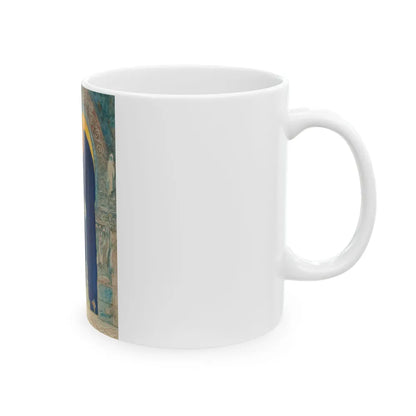 At the Ball, probable interior illustration - White Coffee Mug-Go Mug Yourself