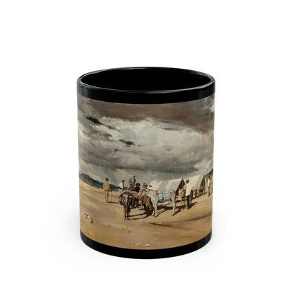At the Camp - Black Coffee Mug 11oz - Go Mug Yourself