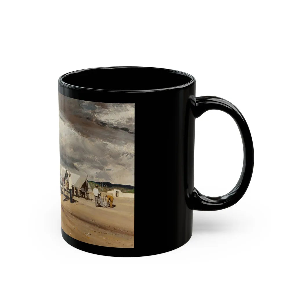 At the Camp - Black Coffee Mug-Go Mug Yourself