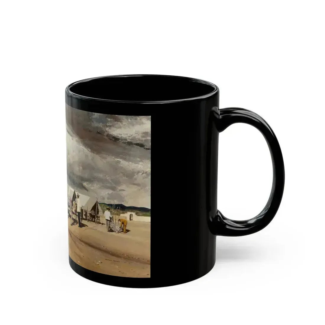 At the Camp - Black Coffee Mug - Go Mug Yourself