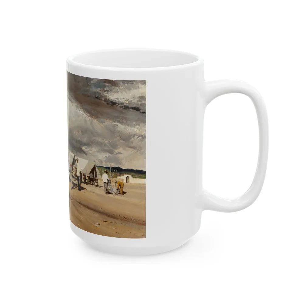 At the Camp - White Coffee Mug-Go Mug Yourself