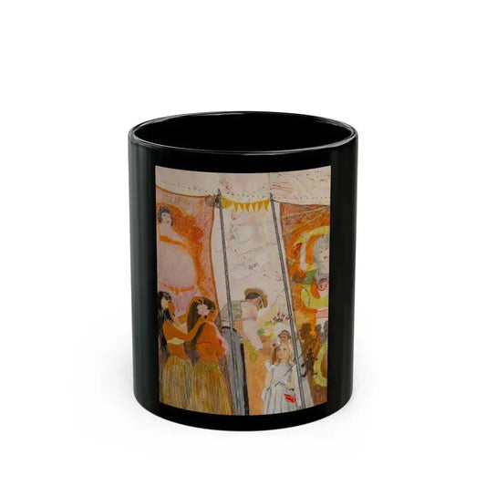 At the Circus - Black Coffee Mug 11oz - Go Mug Yourself