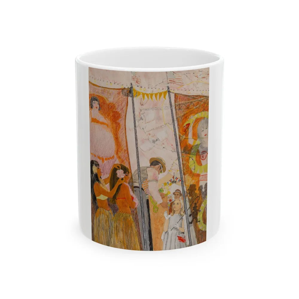 At the Circus - White Coffee Mug-11oz-Go Mug Yourself