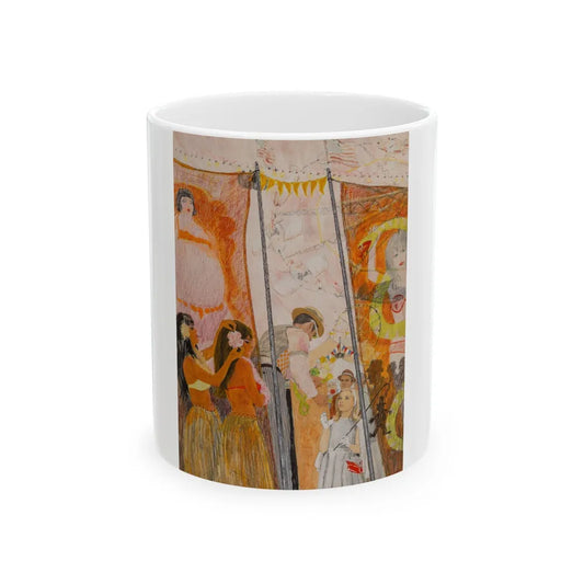 At the Circus - White Coffee Mug-11oz-Go Mug Yourself