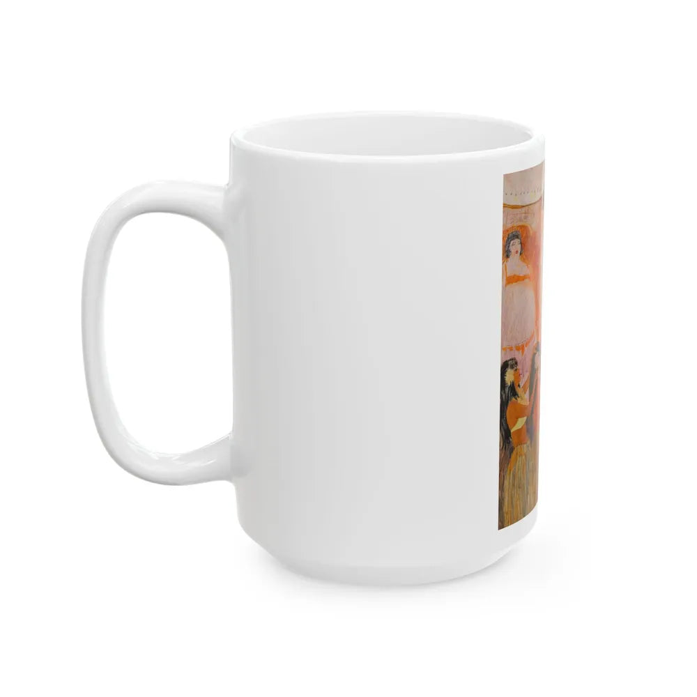 At the Circus - White Coffee Mug-Go Mug Yourself