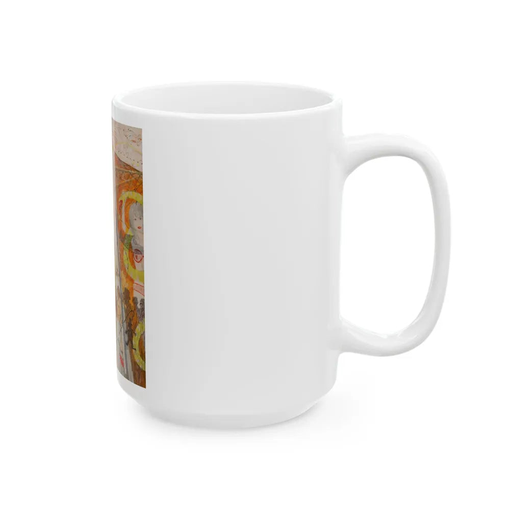 At the Circus - White Coffee Mug-Go Mug Yourself