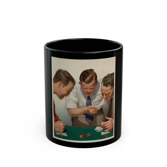 At the Cleaners, Liberty magazine cover, October 1, 1927 - Black Coffee Mug 11oz - Go Mug Yourself