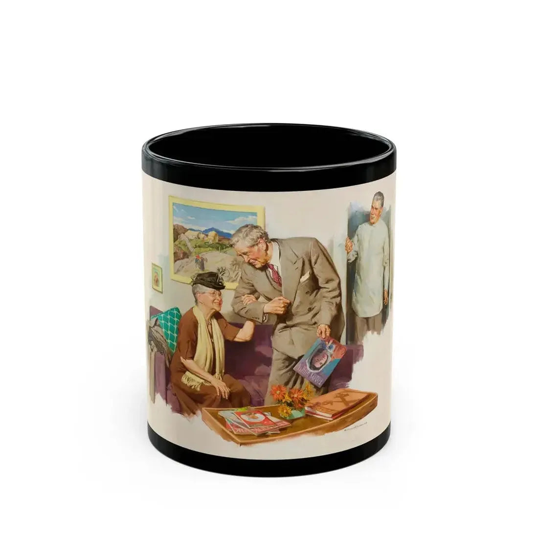 At the Doctor's Office - Black Coffee Mug 11oz - Go Mug Yourself