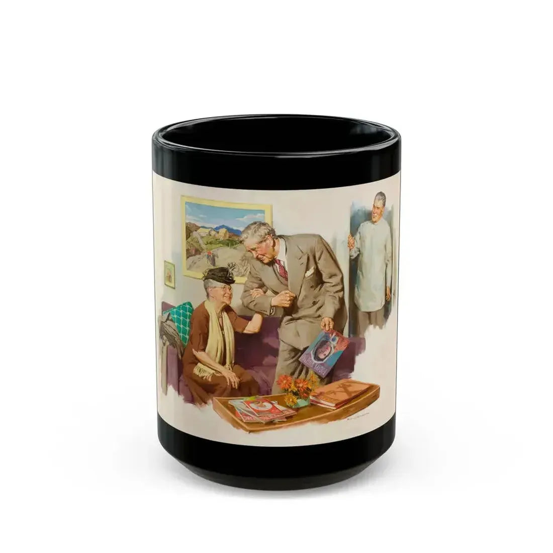 At the Doctor's Office - Black Coffee Mug 15oz - Go Mug Yourself
