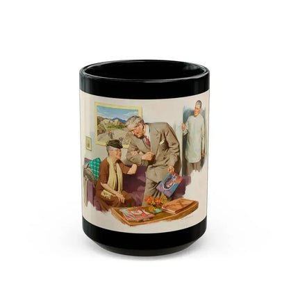 At the Doctor's Office - Black Coffee Mug 15oz - Go Mug Yourself