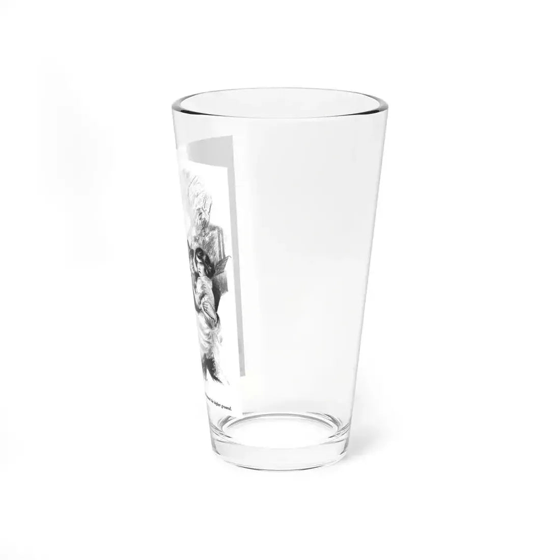 At the End of the Empty Road, The People's Home Journal, June 1922 (Magazine Illustration) Pint Glass 16oz - Go Mug Yourself