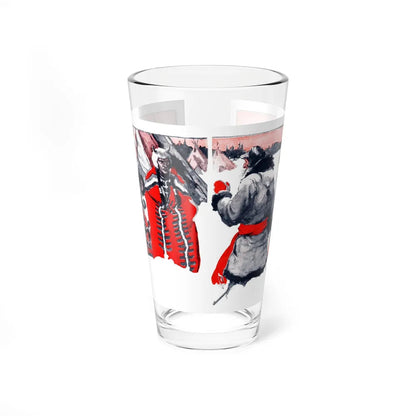 At the End of the Trail, The American Boy, August 1932 (Magazine Illustration) Pint Glass 16oz-16oz-Go Mug Yourself