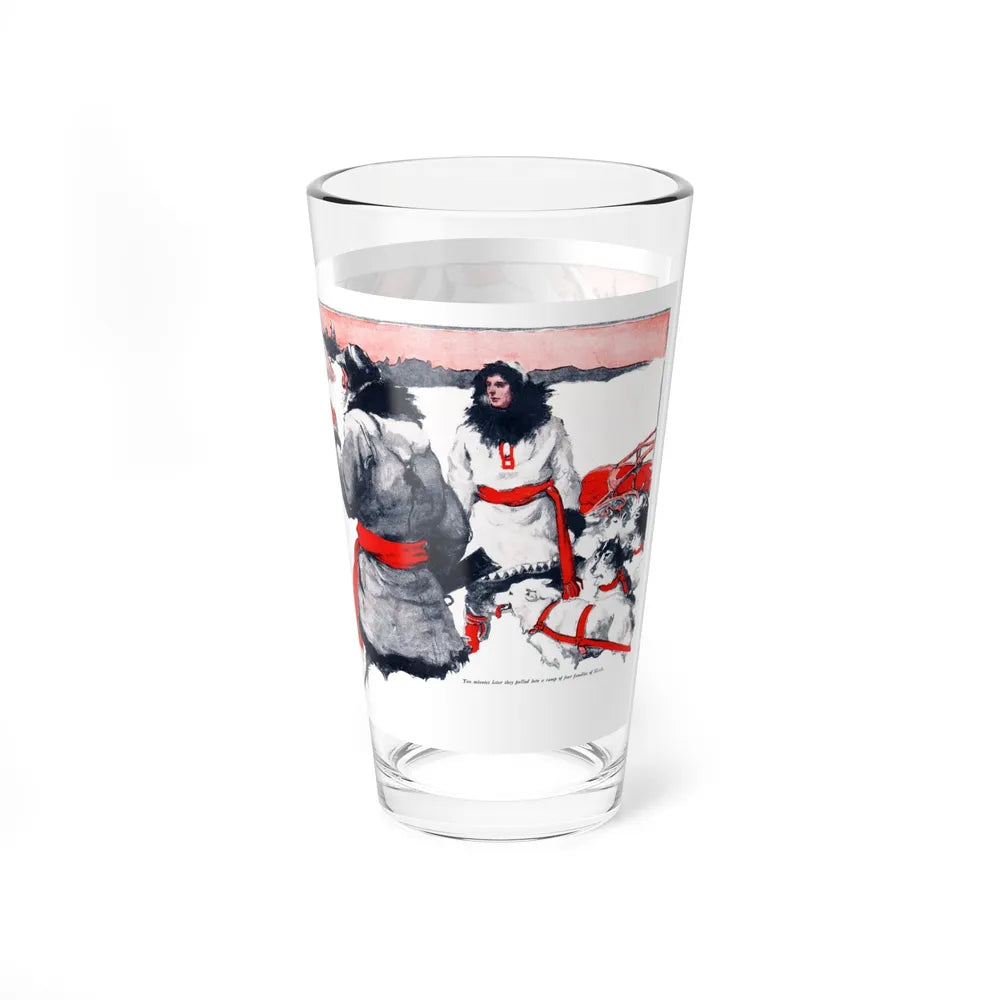 At the End of the Trail, The American Boy, August 1932 (Magazine Illustration) Pint Glass 16oz-Go Mug Yourself