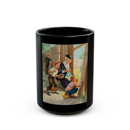 At the Game - Black Coffee Mug-15oz-Go Mug Yourself