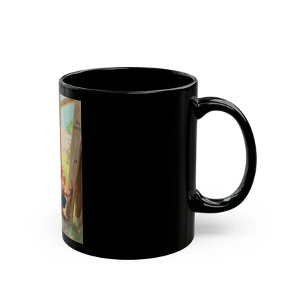 At the Game - Black Coffee Mug-Go Mug Yourself