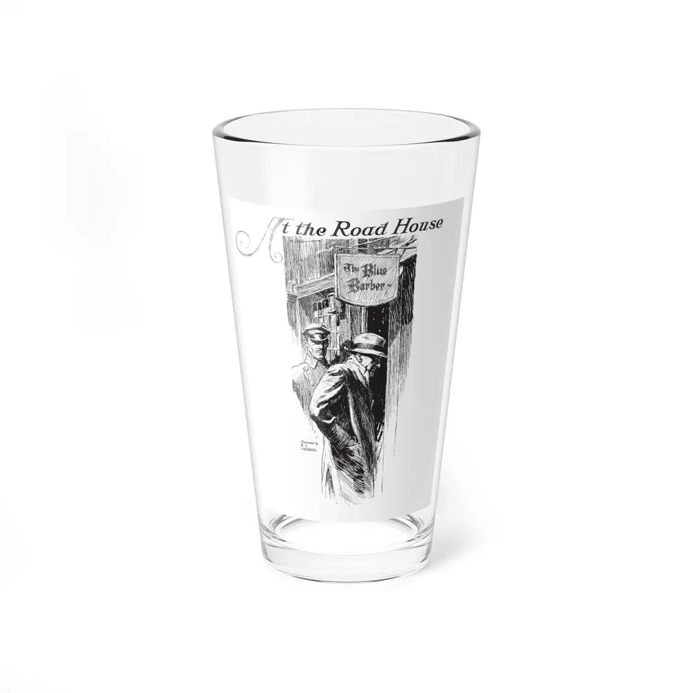 At The Road House (1), Collier's, January 7, 1928 (Magazine Illustration) Pint Glass 16oz-16oz-Go Mug Yourself